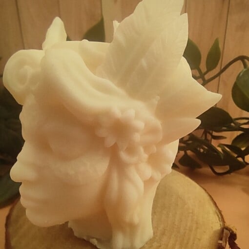 Kaars Bloemen Elf