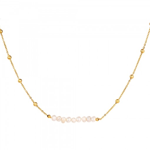 Necklace Pearl Bar