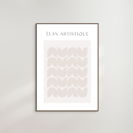 Poster Elan Artistique - French Collection