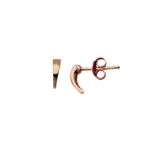 Rosé Gold Plated Hook Stud Earring