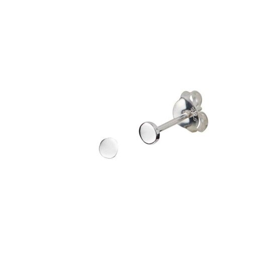 Silver Mini Stud Earring 3mm