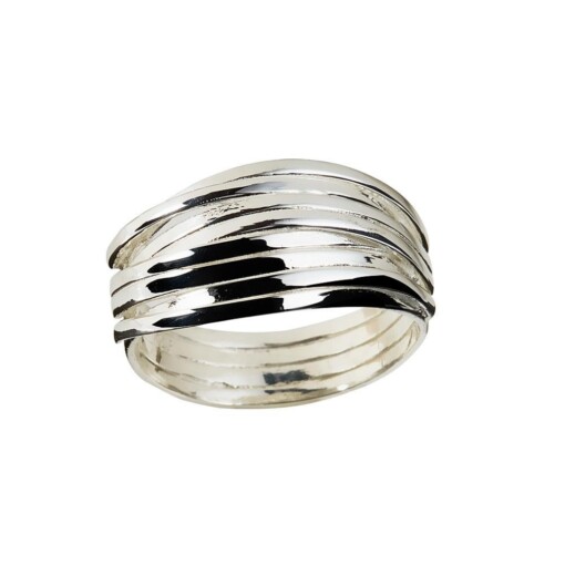 Silver Twisted Ring