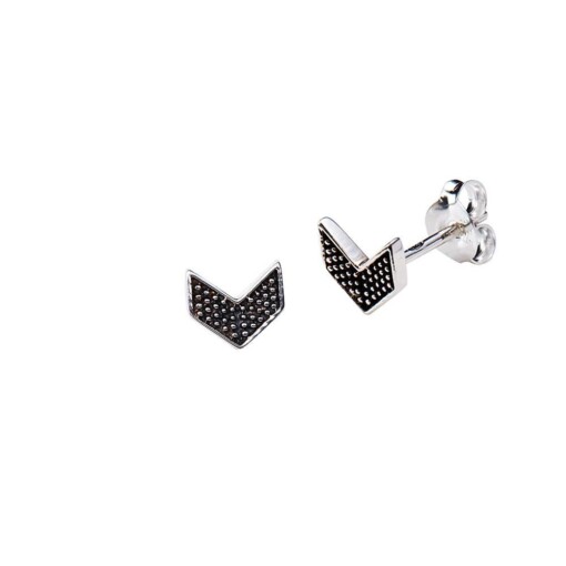Silver Wing Stud Earring