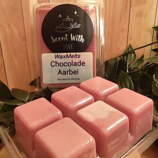 Waxmelts Chocolade Aardbei Glitter