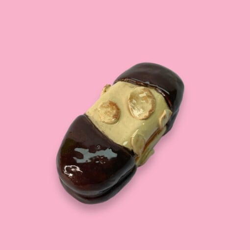 Bokkenpootje van keramiek om op te hangen