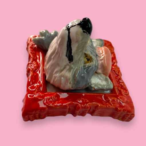 Wilma de Wolf van keramiek om op te hangen