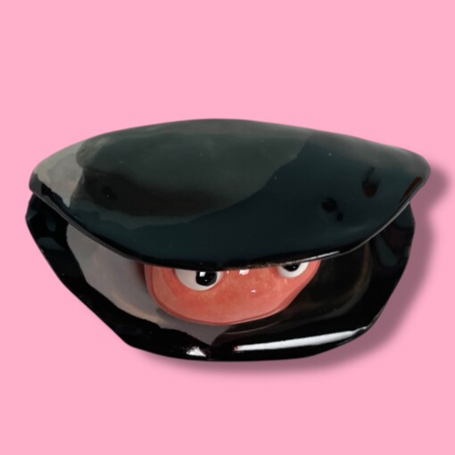 Kaartje de Mossel van keramiek om neer te zetten