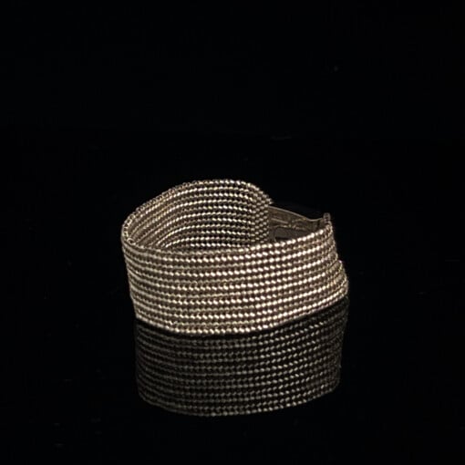 Miyuki beads armband | zilverkleur met verwisselbare magneetsluiting