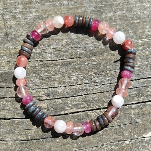 Natuursteen armbanden, drie variaties!