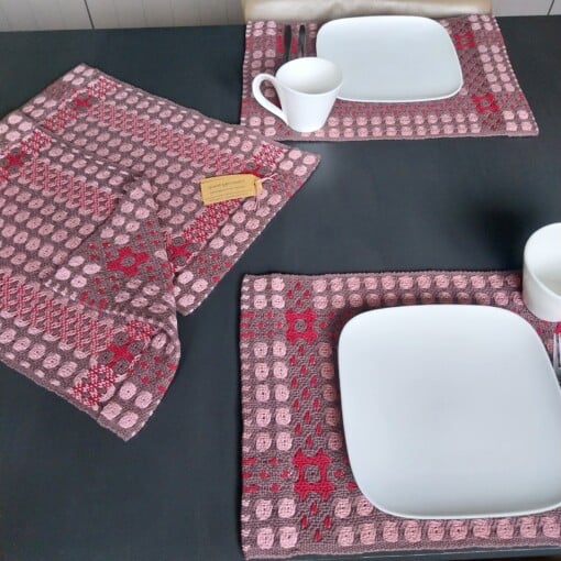 handgeweven placemats
