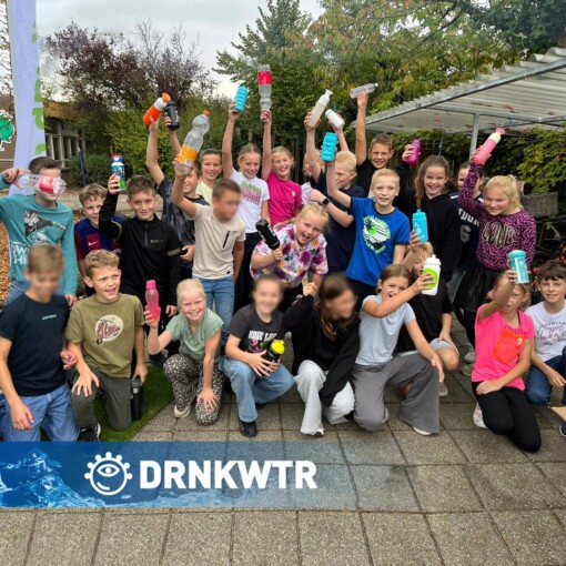 500ml. RVS thermosfles Green edition met Metal dop