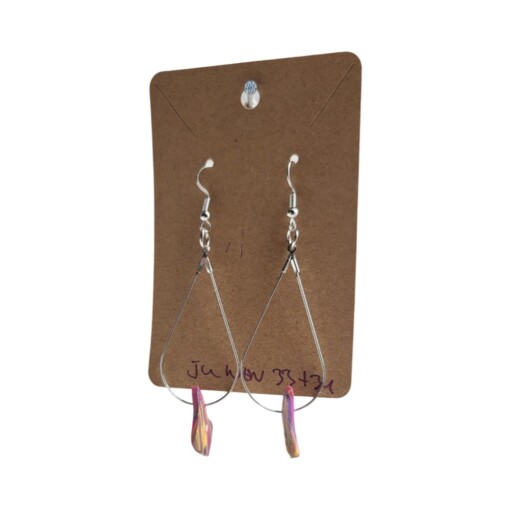 JuWen 2 Oorbellen Uniek handwerk in polymeerklei , een sieraad voor jou of als cadeau