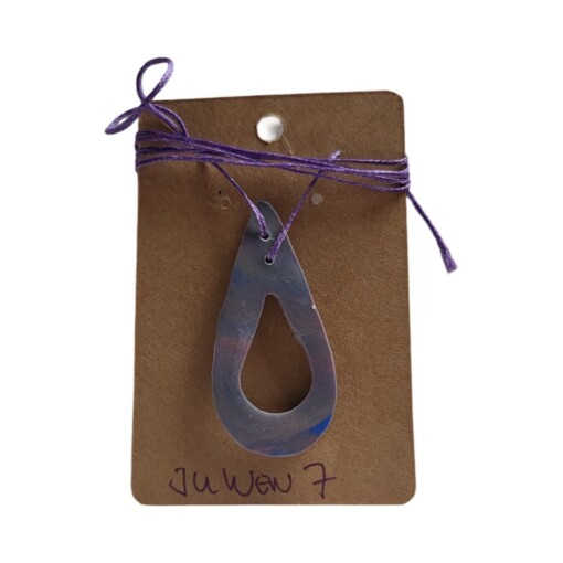JuWen 2 Oorbellen Uniek handwerk in polymeerklei , een sieraad voor jou of als cadeau