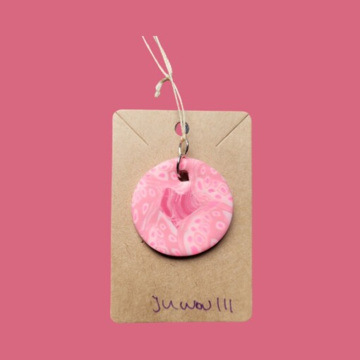 JuWen 2 Oorbellen Uniek handwerk in polymeerklei , een sieraad voor jou of als cadeau
