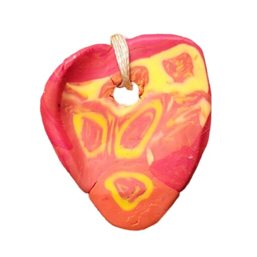 JuWen 2 Oorbellen Uniek handwerk in polymeerklei , een sieraad voor jou of als cadeau