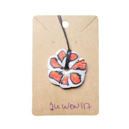 JuWen 2 Oorbellen Uniek handwerk in polymeerklei , een sieraad voor jou of als cadeau