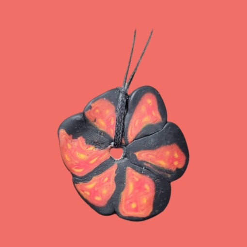 JuWen 2 Oorbellen Uniek handwerk in polymeerklei , een sieraad voor jou of als cadeau