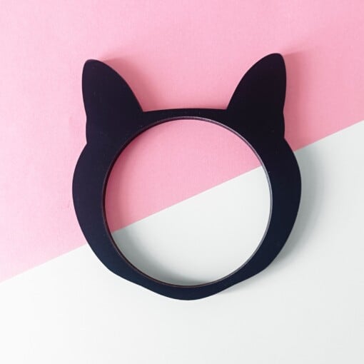 Kattenkop bangle armband