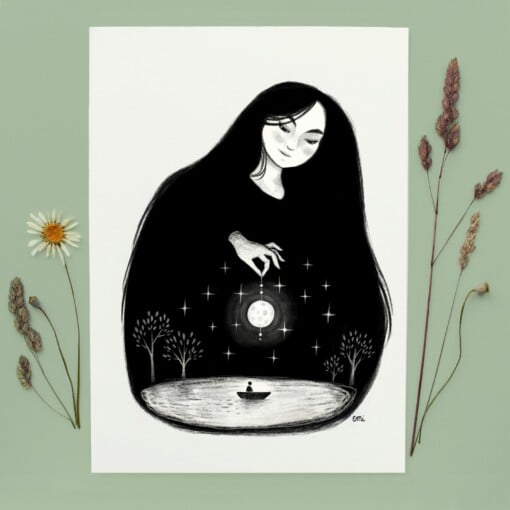 A4 Print Nyx