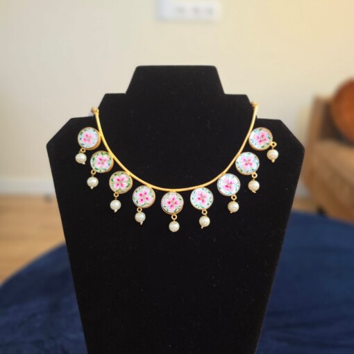 Handgeschilderde ketting