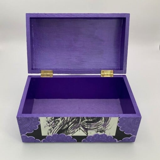 Handgedecoreerd kistje ‘Dream Catcher’ voor interieur of cadeau