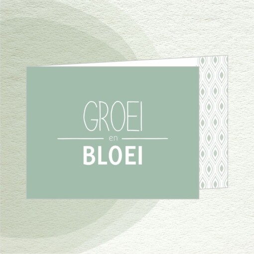 Kaart 'Groei en Bloei'