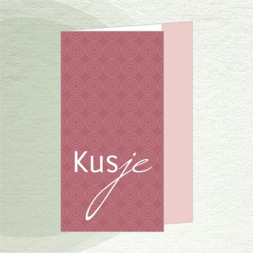 Kaart 'kusje'