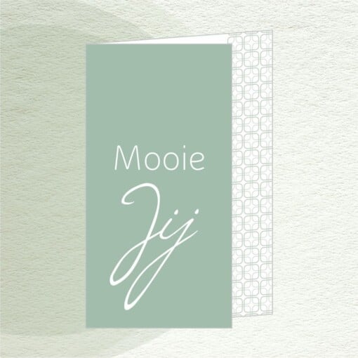 Kaart 'mooie jij'