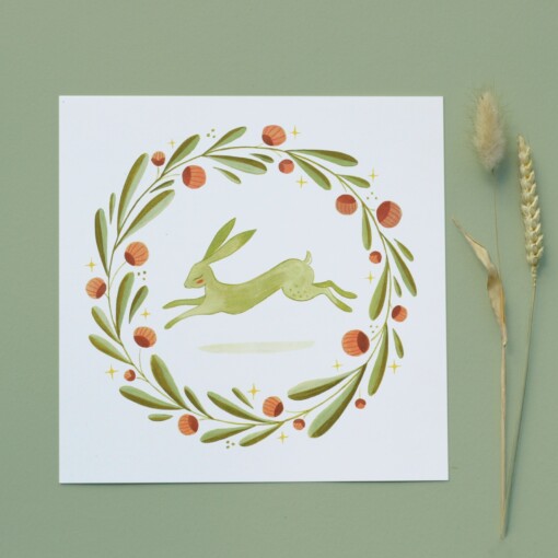 Print Green Hare