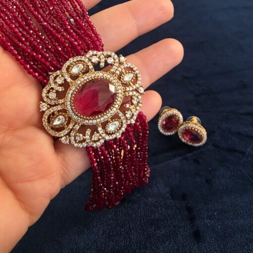 Rode hydraulische kralen choker
