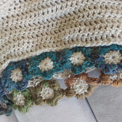 Omslagdoek 'Flower Festival'
