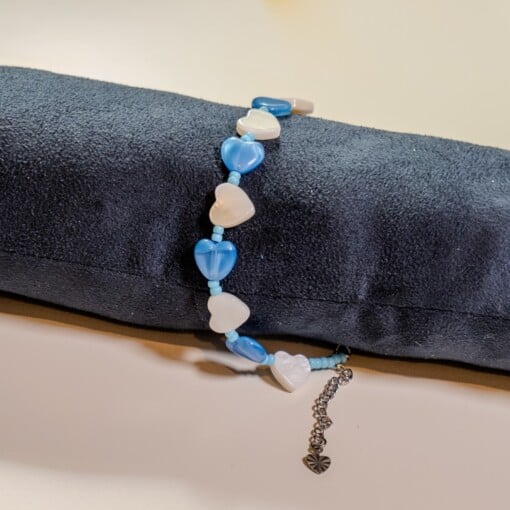 Blue Heart armband | Ocean Glow collectie