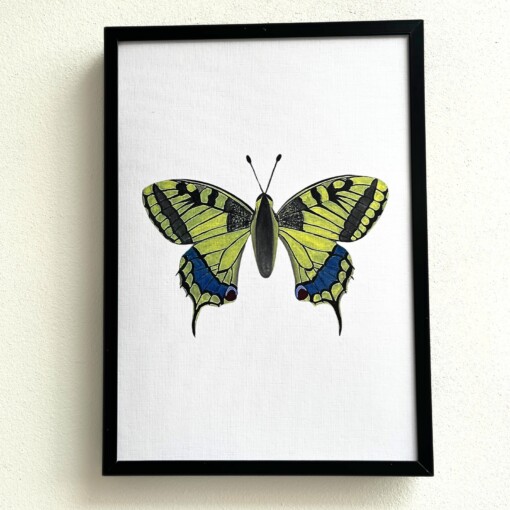 Kunstprint 'Koninginnepage'