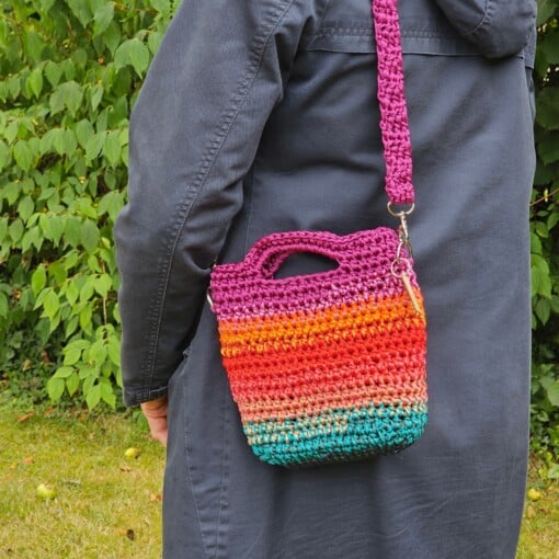 Multicolor tasje Sunset