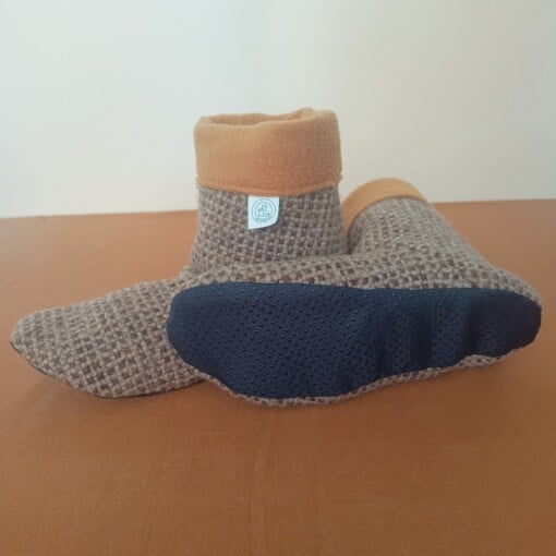 Sloffen Amber2526-bruin