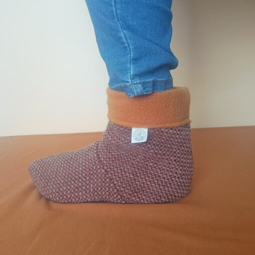 Sloffen Amber2526-rood