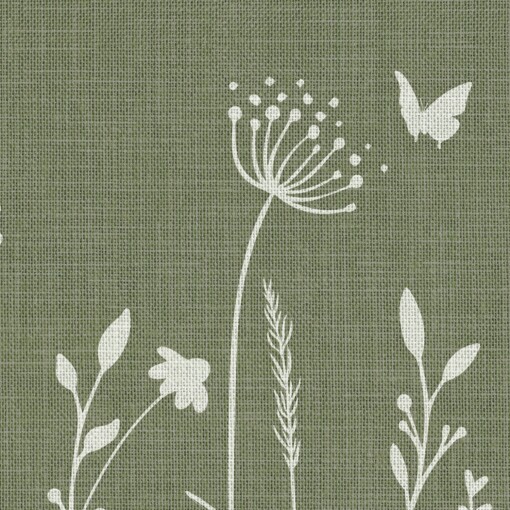 Botanische Set van 3 Posters - Bloemen en Vlinders