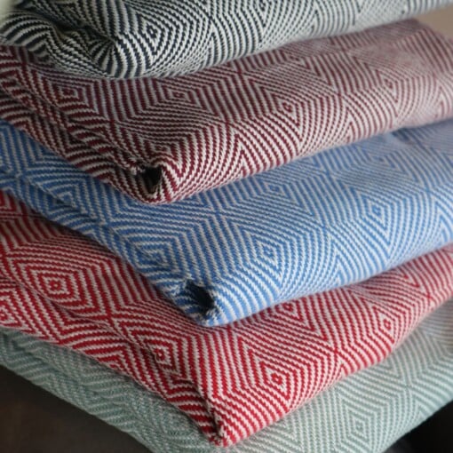 Hamamdoek - lykos - spijkerbroekblauw - 100x180 cm