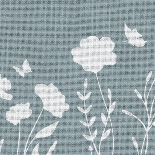 Japandi Botanische Wanddecoratie – Poster met Vlinders & Wilde Bloemen