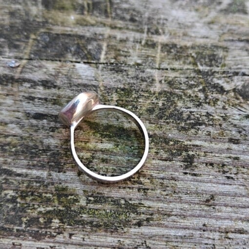 Rough Enough collection, unieke zilveren ring
