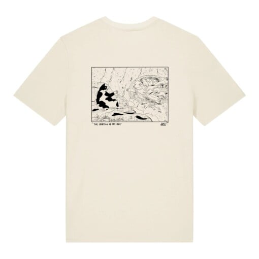 "Creation of Catdam" - Unisex short sleeve T-shirt