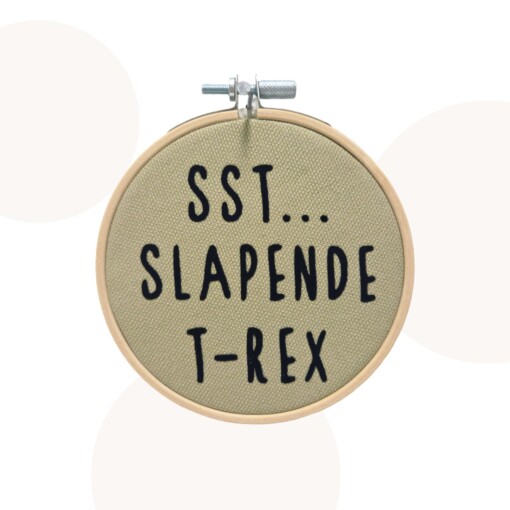 Handgemaakte Decoratie-/ Cadeauset Xavi de T-Rex | Dinokamer decoratie