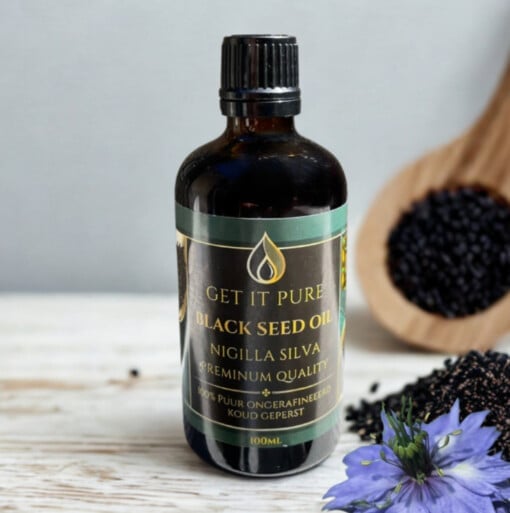 Zwarte Zaadolie (Nigella Sativa) - Biologisch 100% natuurlijk zonder toevoegingen.