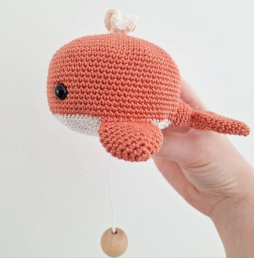 Walvis muziekdoosje voor de babykamer