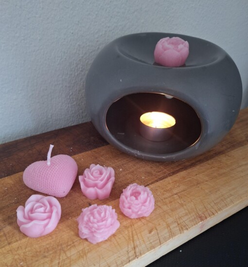 Wax Melts met kersenbloesem uit eigen tuin