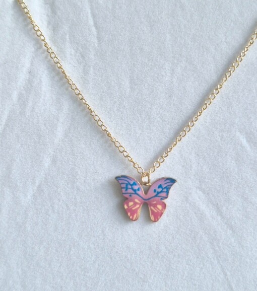 vlinder ketting