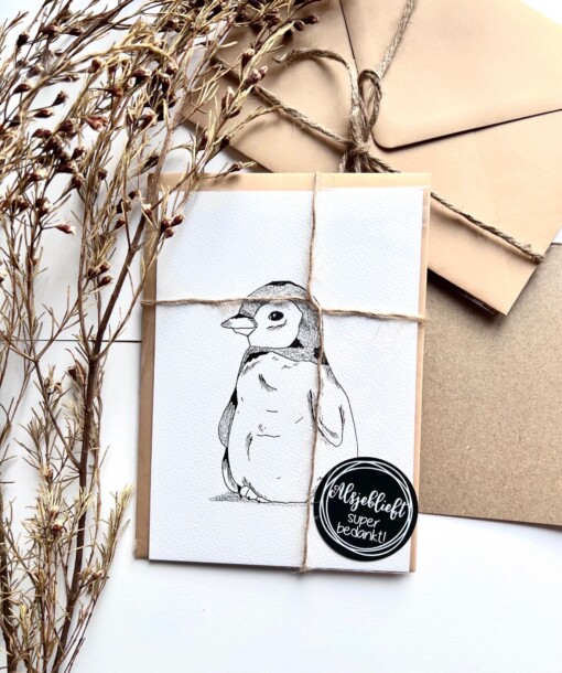 Kaart pinguïn