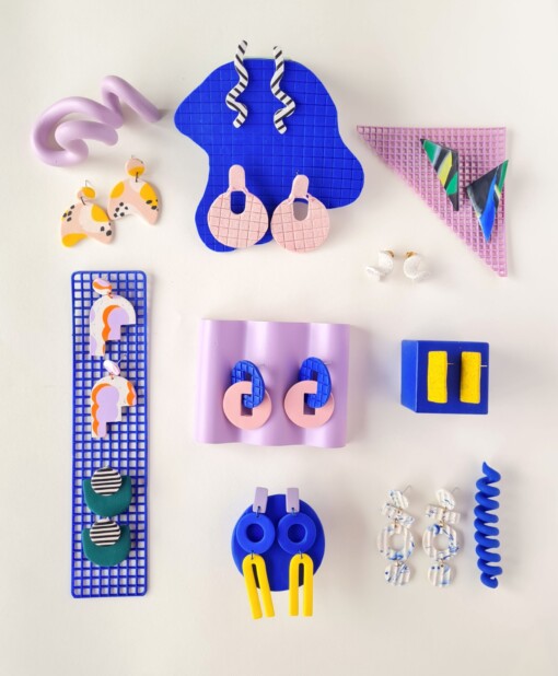DIY kit voor het zelf maken van Polymeer klei oorbellen, inclusief online video cursus | Starterskit met alle benodigdheden om je eigen juwelen te maken uit Fimo klei