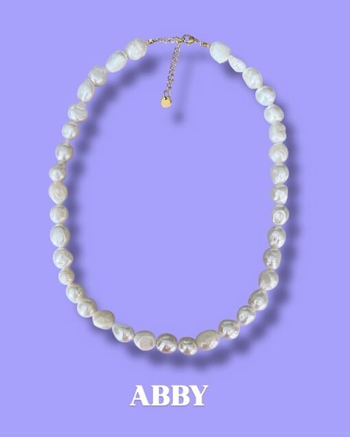 Ketting van zoetwaterparels