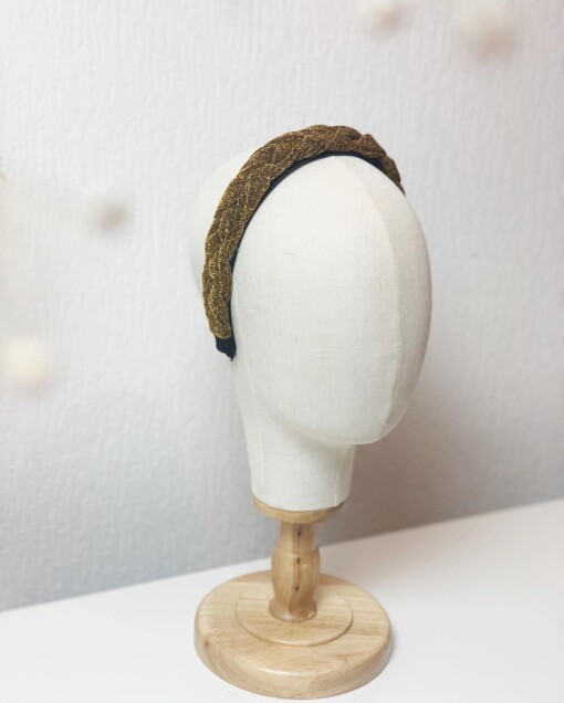 Hair Braid Medium - Gold Glitter